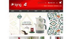 Desktop Screenshot of king.com.tr