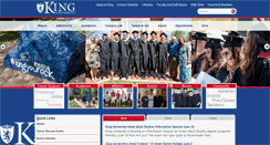 Desktop Screenshot of king.edu